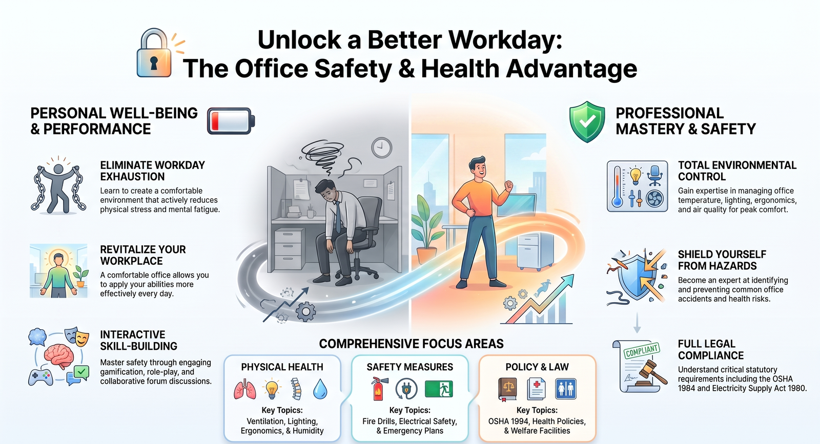 Office Safety and Health Creating a Comfortable Working Environment